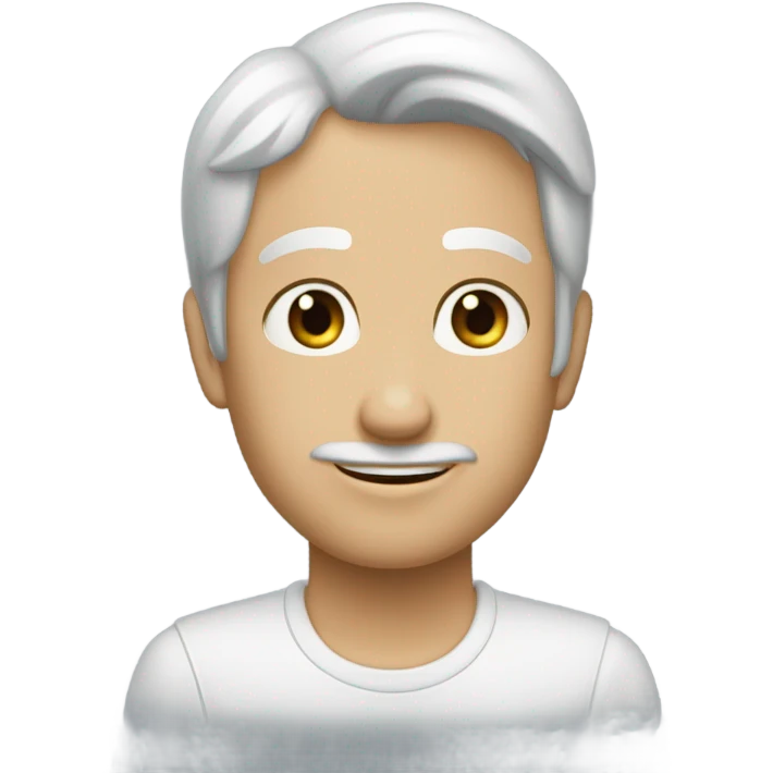 букет белых роз emoji