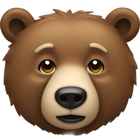 Bear emoji