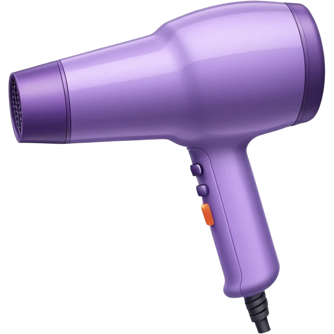 soft lilac Dyson hair dryer emoji