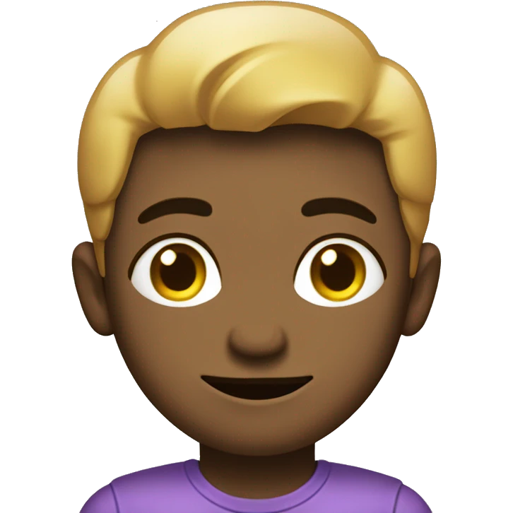 Coração lilás com brilho  emoji