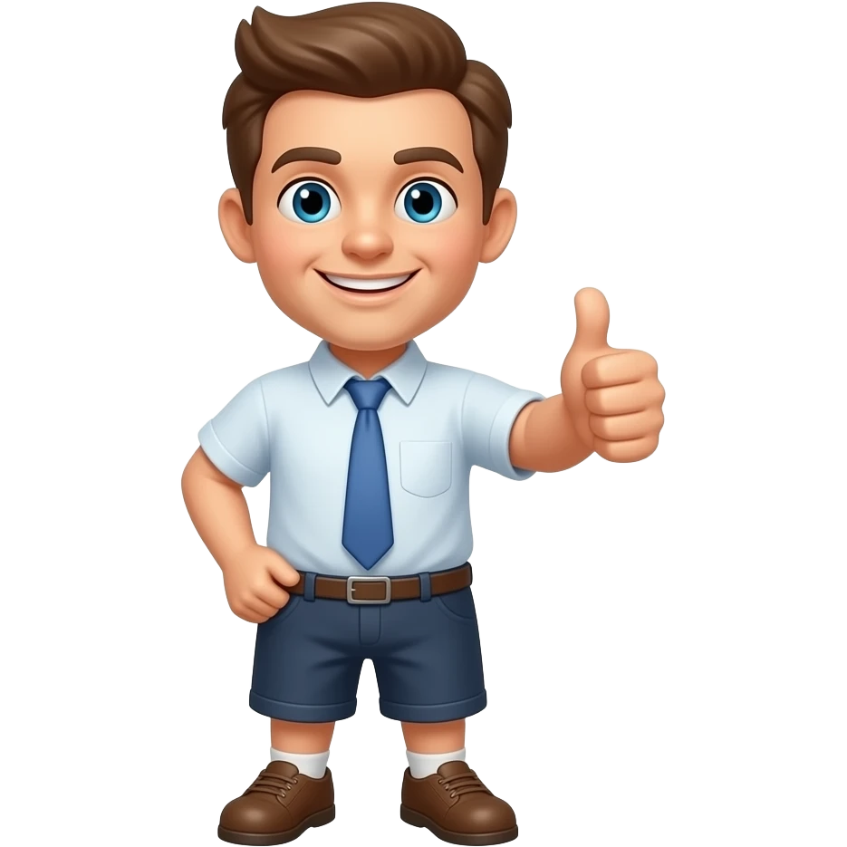 a germ giving a thumbs up emoji