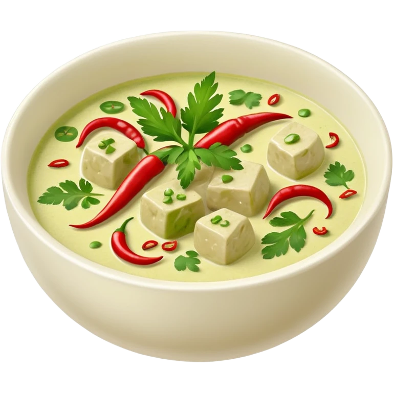 Thai Green Curry emoji