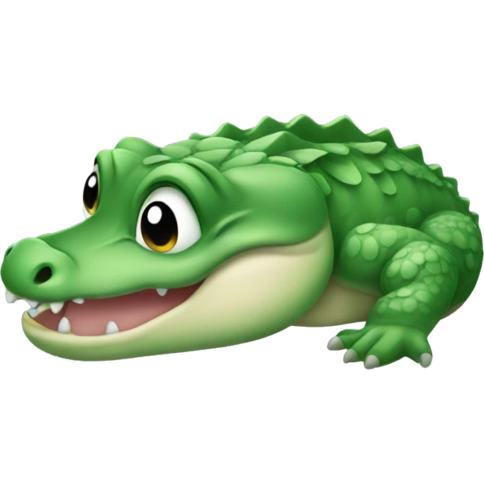 Baby alligator emoji