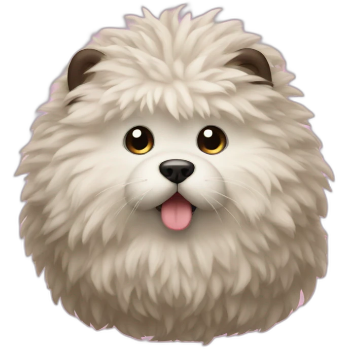 Floofy poo emoji