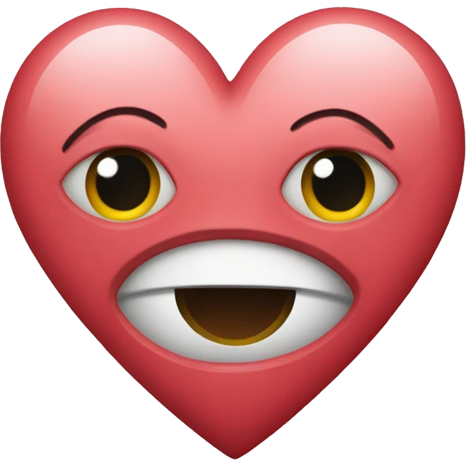Heart with eyes  emoji