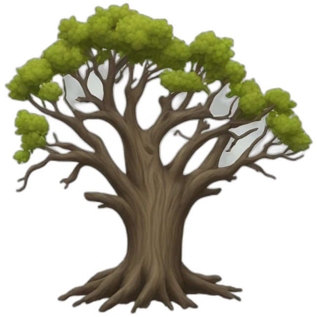 Dead tree emoji