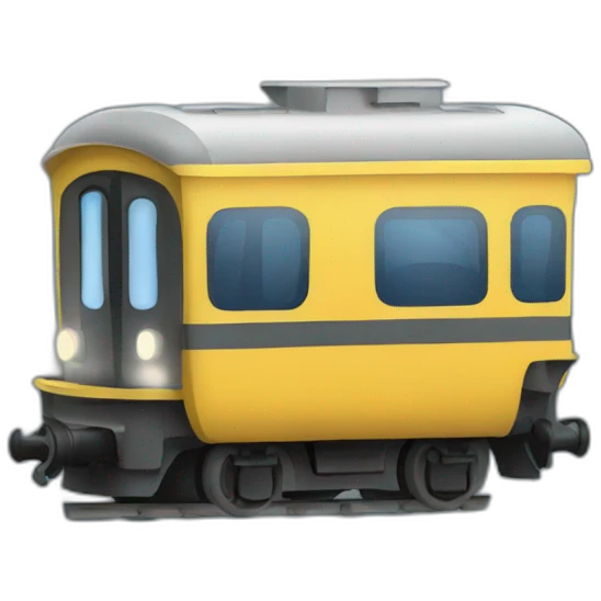 Night train emoji