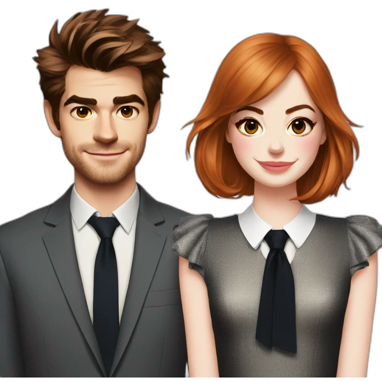 Emma stone andrew garfield emoji