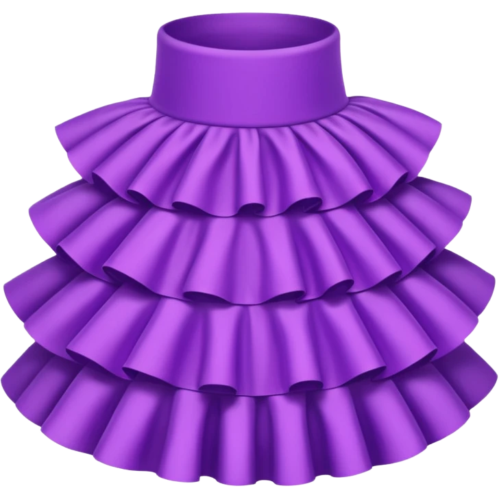 Neon purple ruffles emoji