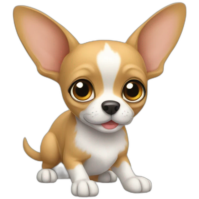 La Fée Clochette en chihuahua emoji