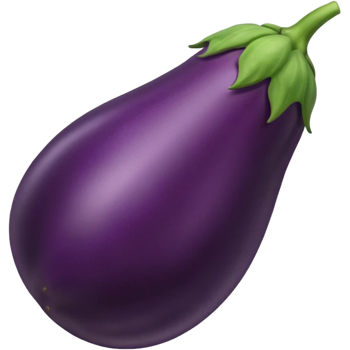 A coak looking eggplant emoji