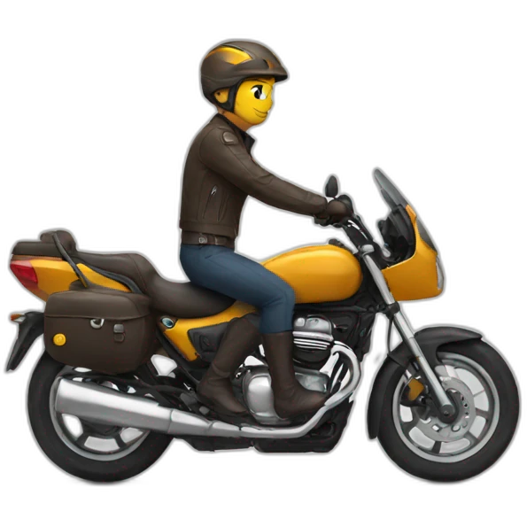 cat rider emoji