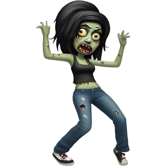 amy winehouse zombie dancing emoji