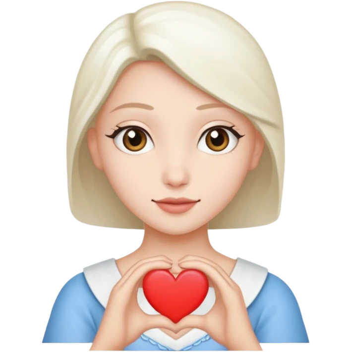 Создай это :"Я"+🤍+"Амира" emoji