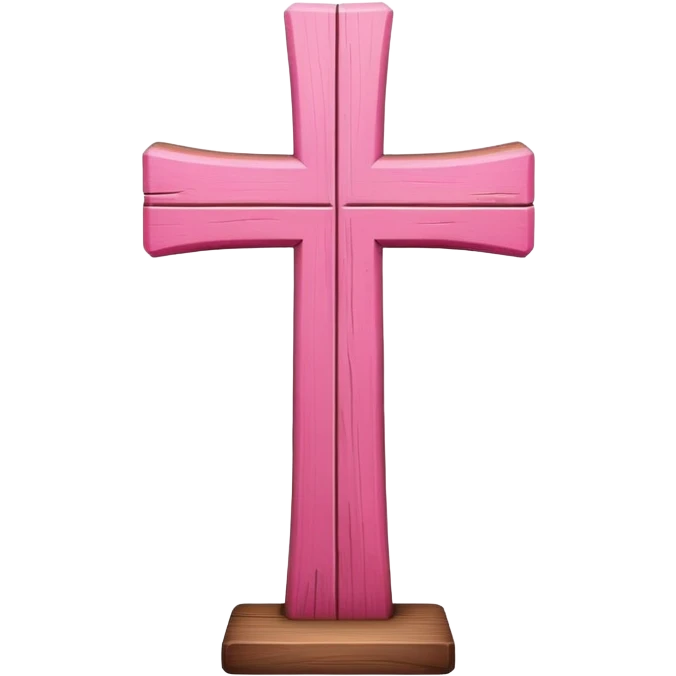 pink cross emoji