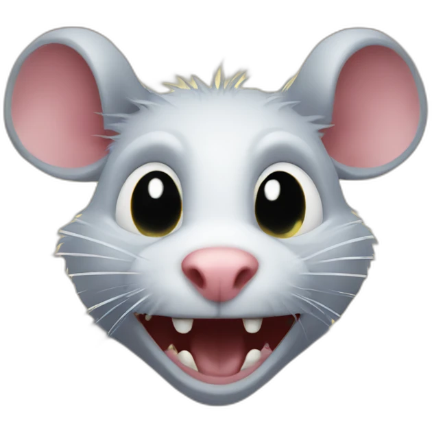 demonic rat emoji