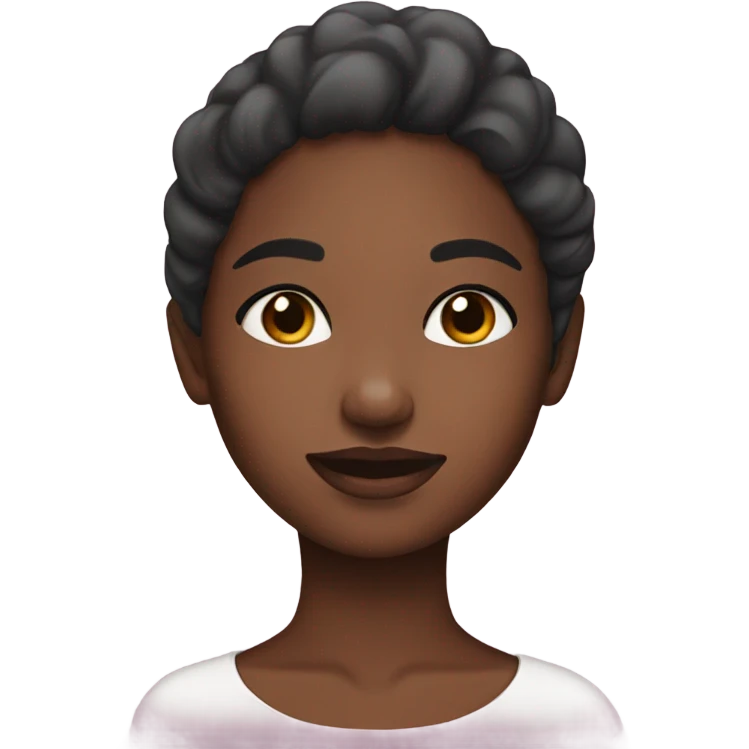 Girl doing skincare  emoji