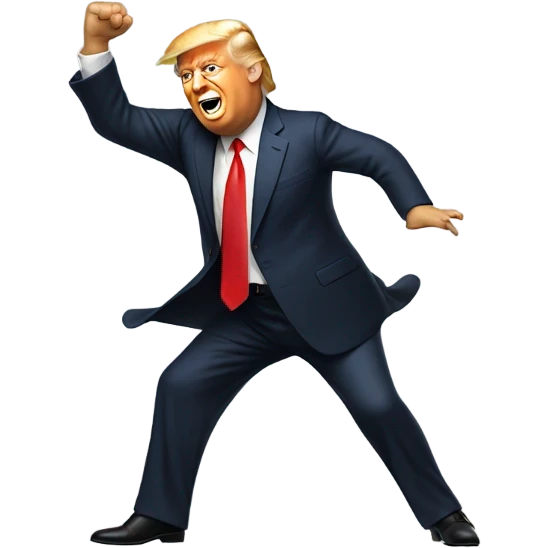 Trump-dance-big emoji