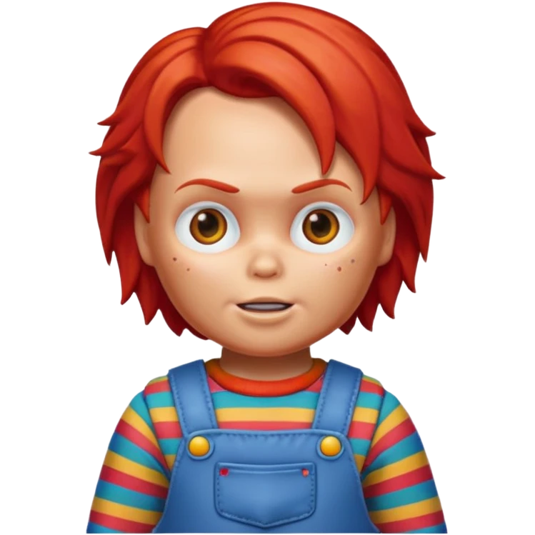 Un emojin de chuky emoji