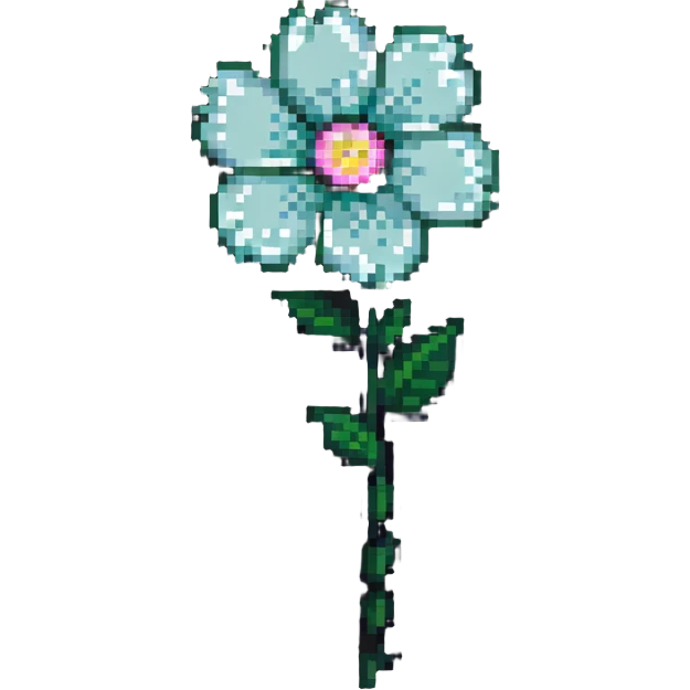 liquid flower emoji