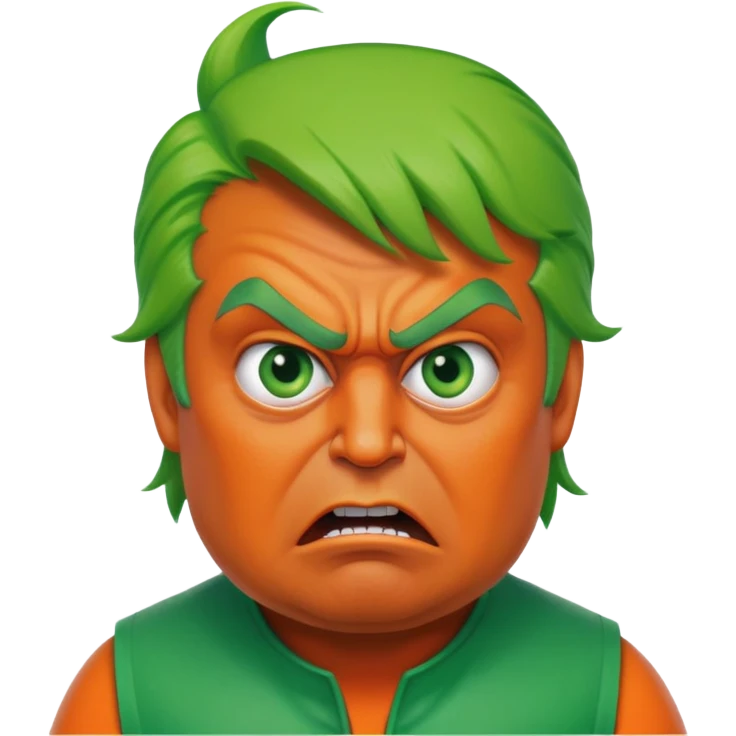Trump Oompa Loompa  emoji
