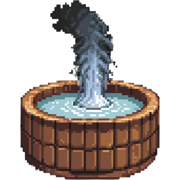 steaming jacuzzi hot tub emoji