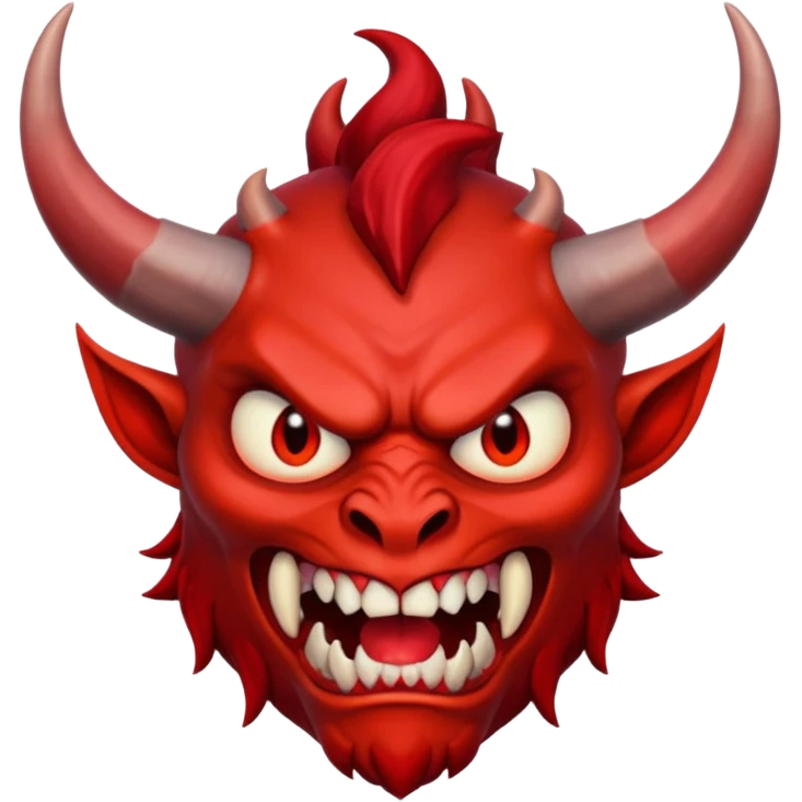 Angle/Demon emoji