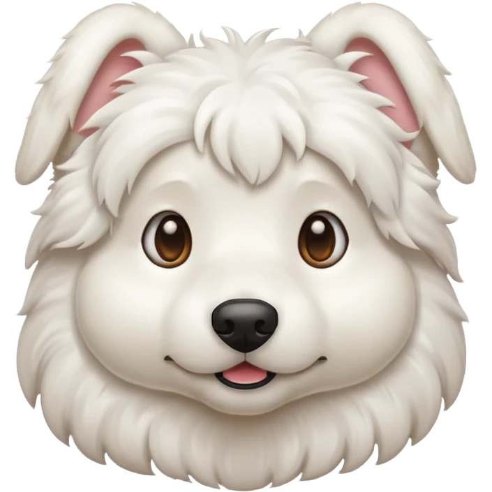 White dog emoji