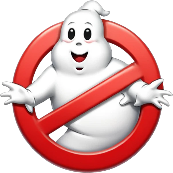 Ghostbusters logo emoji