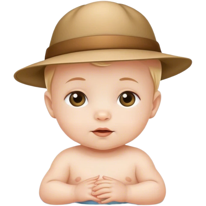 Baby in a hat  emoji