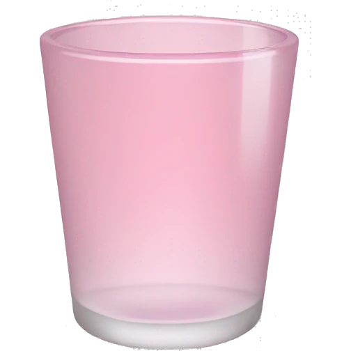 Light pink glass emoji