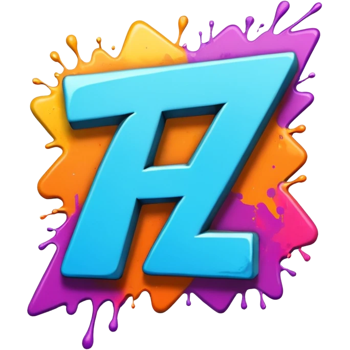 Граффити надпись: 72 emoji