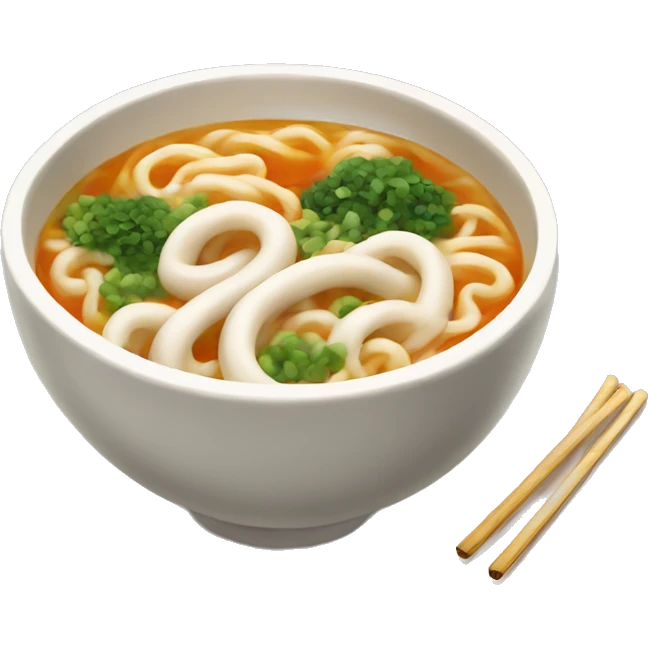 Udon soup emoji
