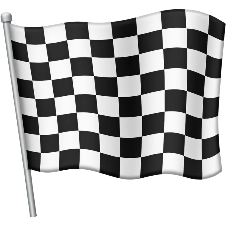 checkered flag emoji