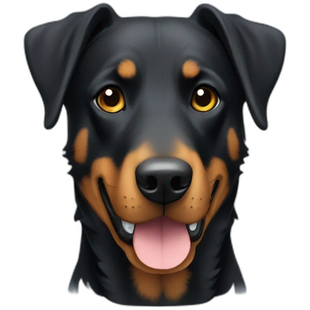 chien beauceron emoji