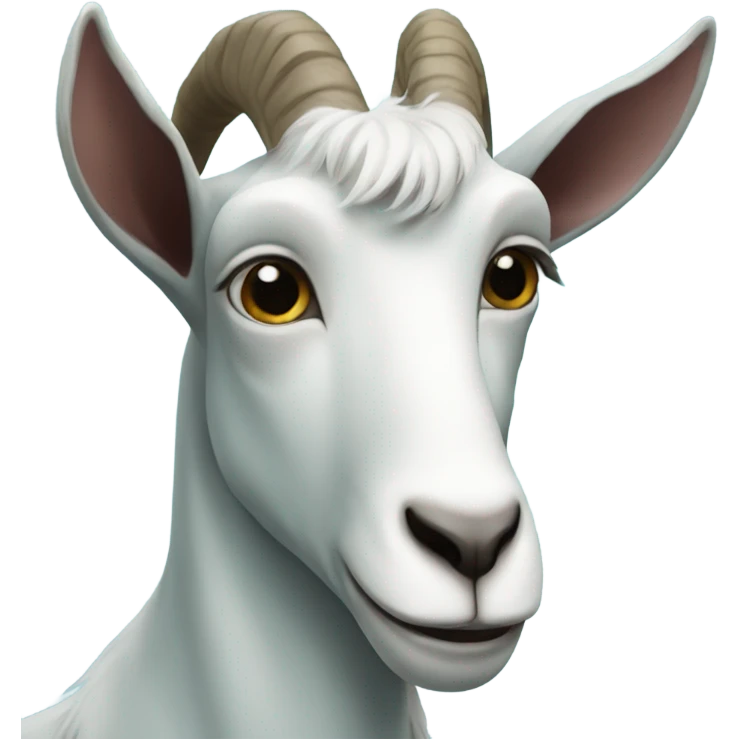 cyan goat emoji