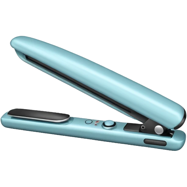 hair straightener emoji
