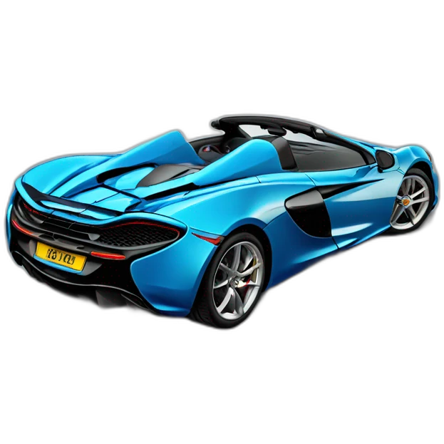 McLaren 750s spider emoji