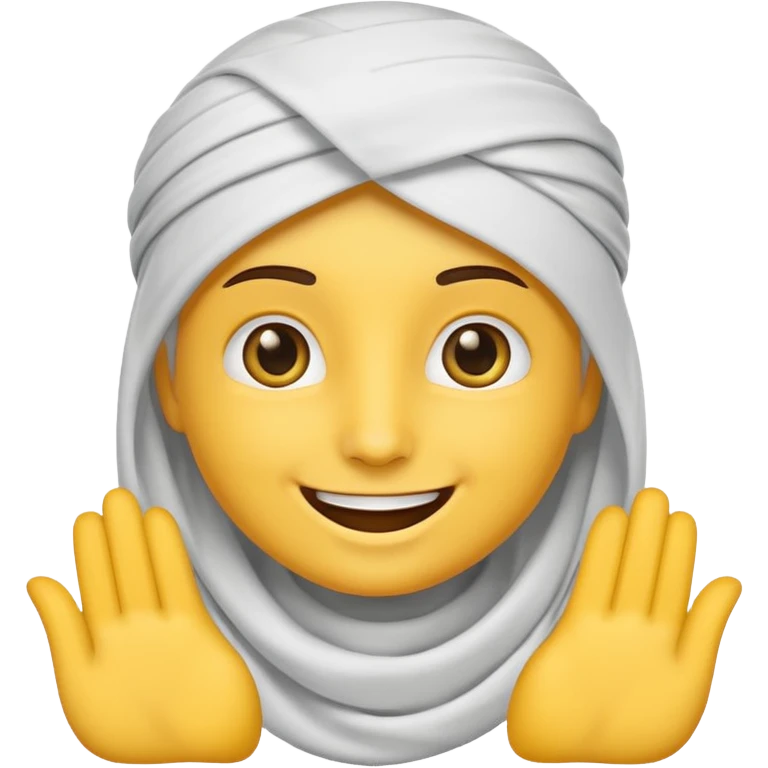White habibi emoji emoji