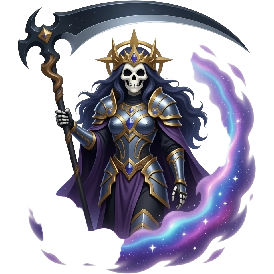 Cosmic goddess of death emoji