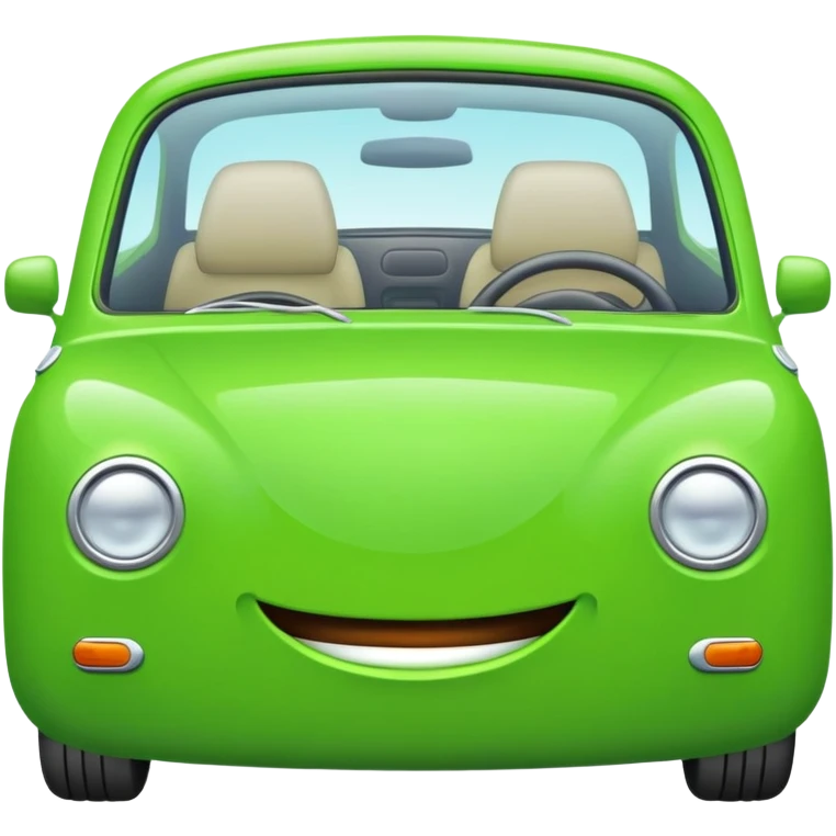 Gurke im Auto emoji