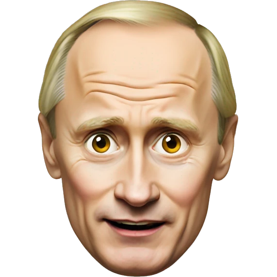 putin in clown style emoji