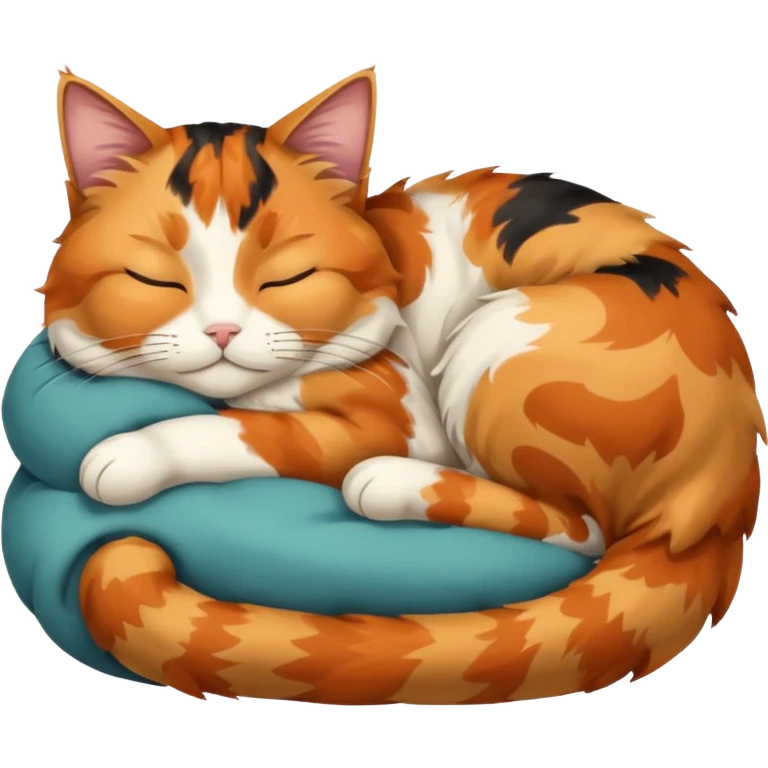 Gatto che dorme emoji