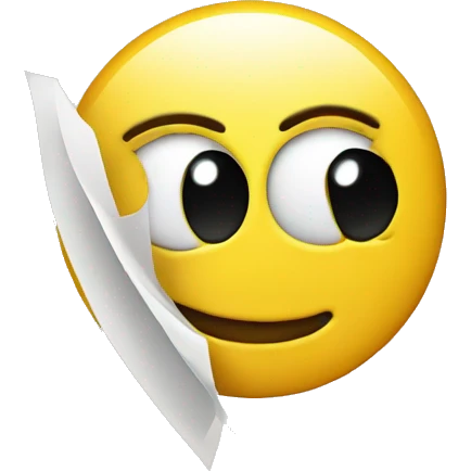 smiley for monthly employment meetings emoji