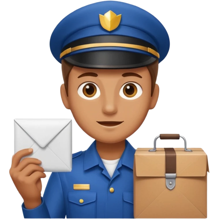 courier emoji