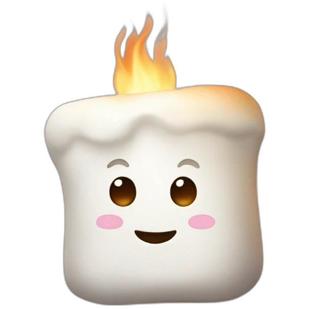 roast marshmallow  emoji