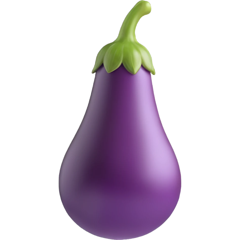 eggplant emoji