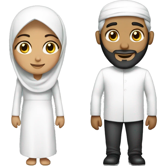 Islamic couple  emoji