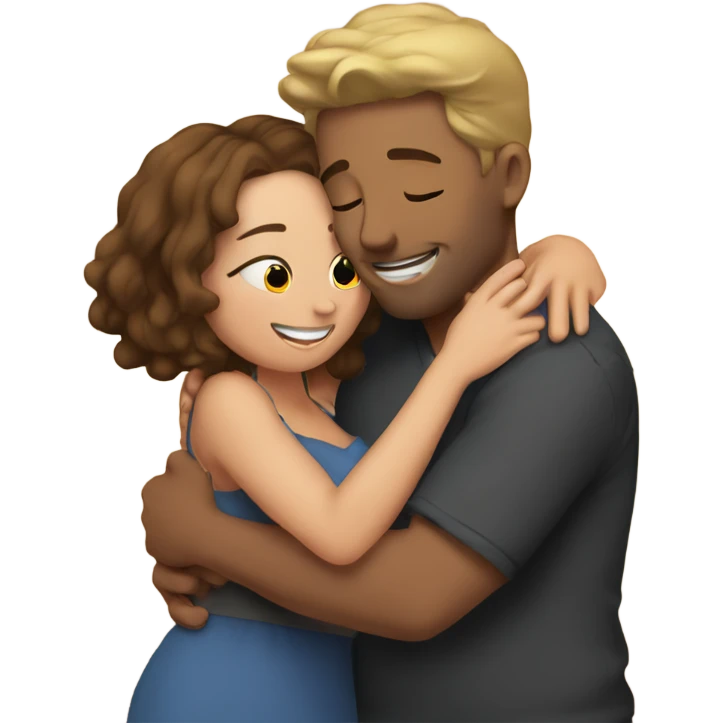 me hugging my gf emoji