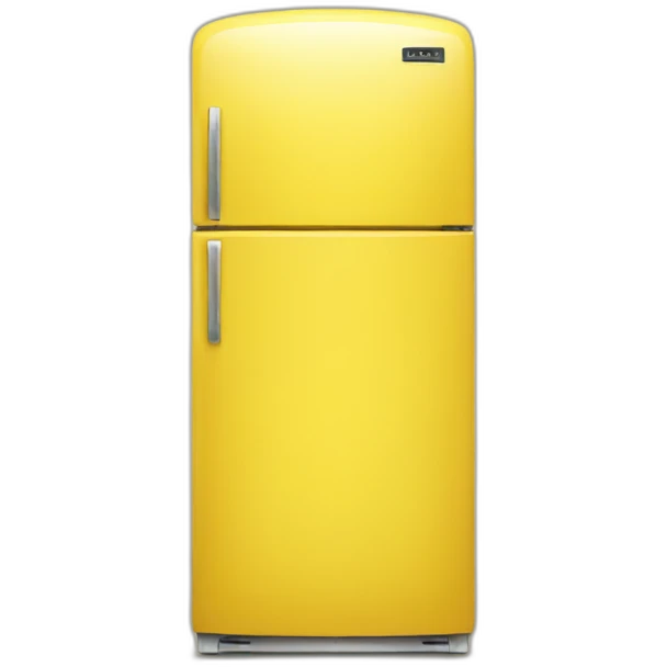 Yellow fridge emoji